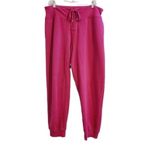 Victoria's Secret | Women's Hot Pink Joggers Pants (Size XL)